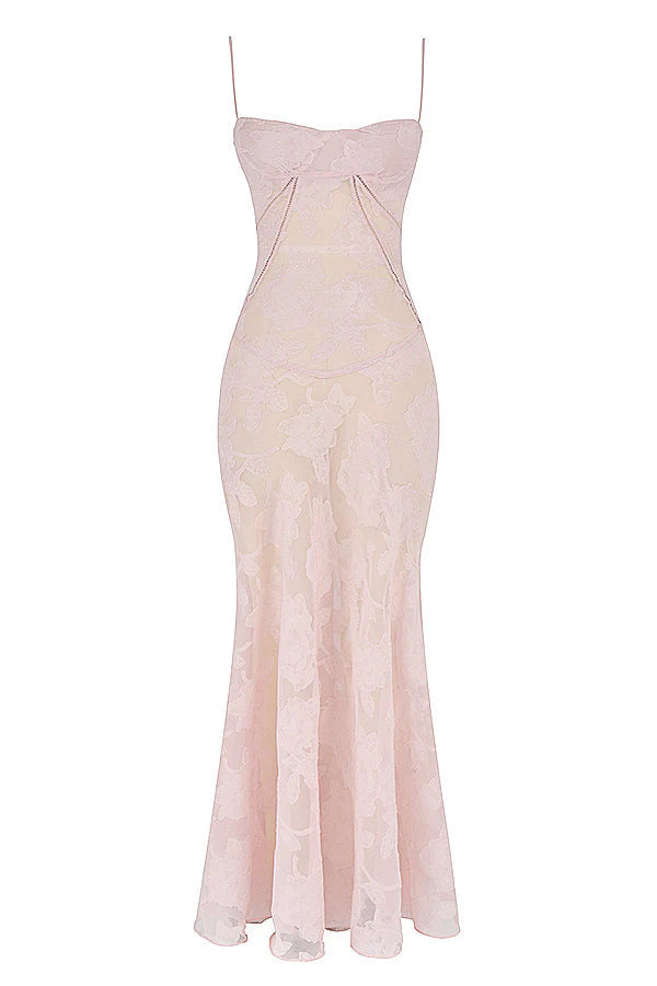 MIA MAXI DRESS  - BLUSH