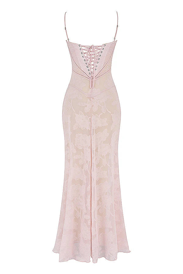 MIA MAXI DRESS  - BLUSH