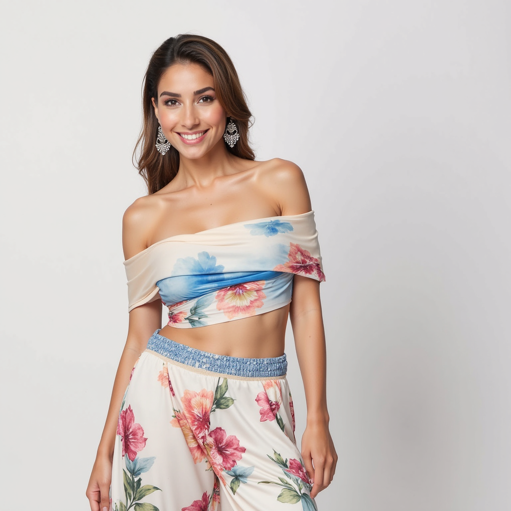 Isabella Off-Shoulder Floral Top