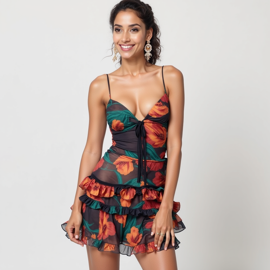 Tropical Bloom Dress