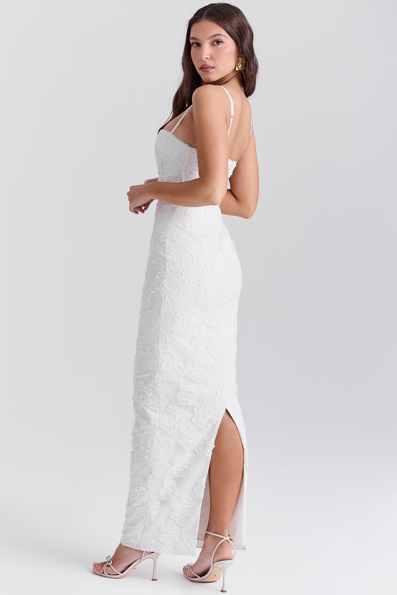 LYRA MAXI DRESS - WHITE