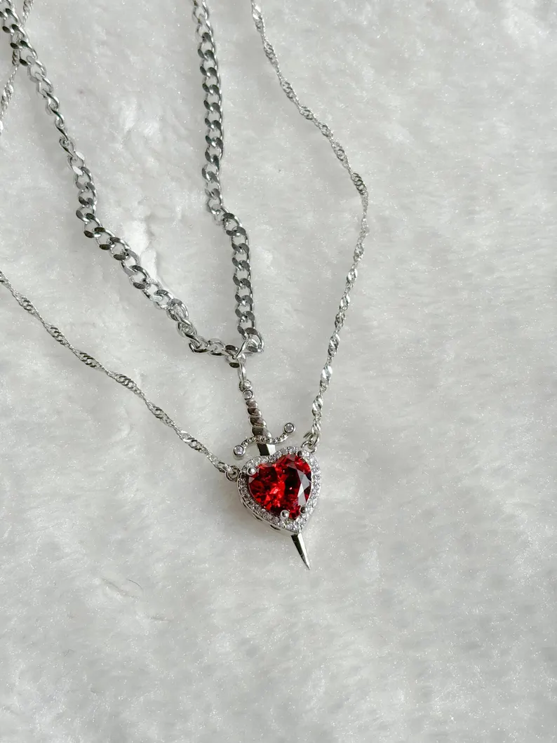 Eternal Rose Box - W/ LoveKnight Necklace