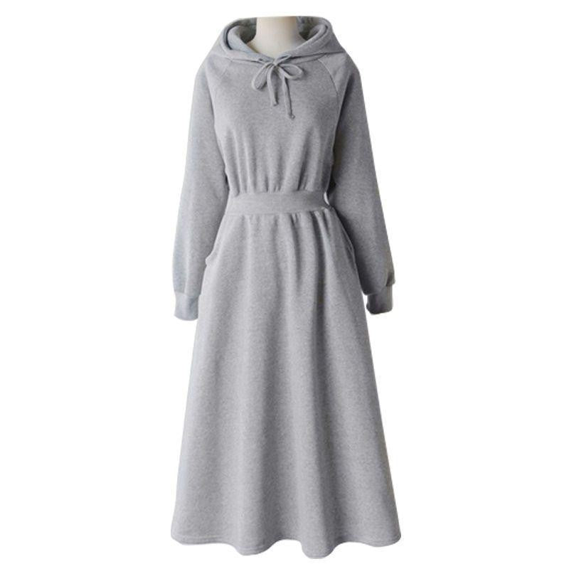 The Lana Maxi Hoodie Dress